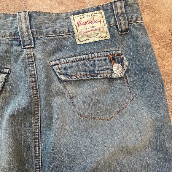 VTG UNIONBAY Maxi Denim Jean Skirt - Picture 3 of 4